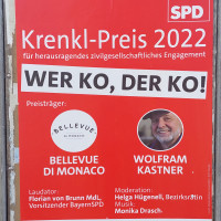 Plakat zur Krenkl-Preis-Verleihung
