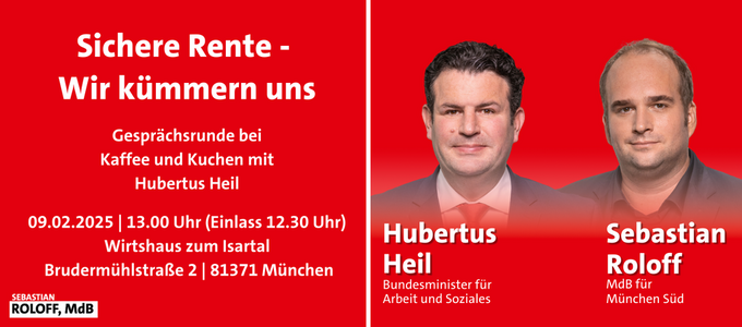 Sichere Rente - Sebastian Roloff - Hubertus Heil